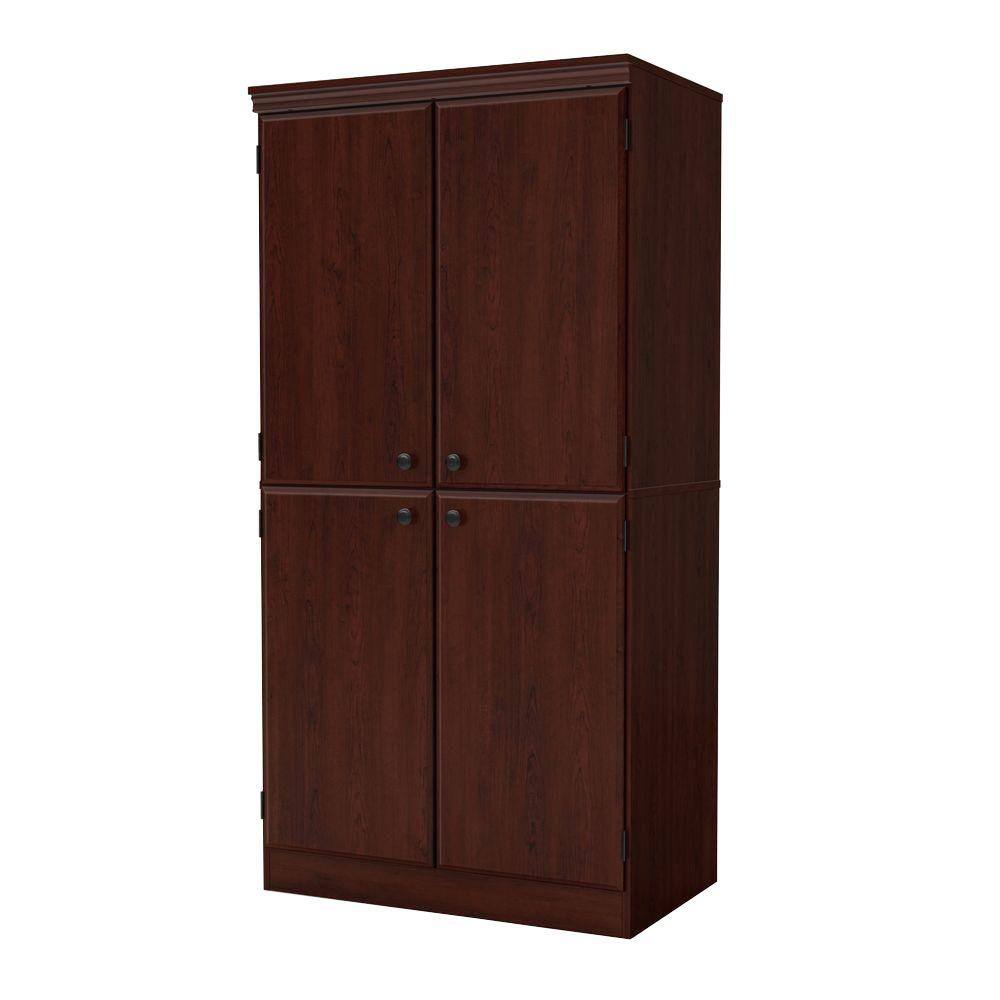 South Shore Morgan Royal Cherry Storage Cabinet 7246971