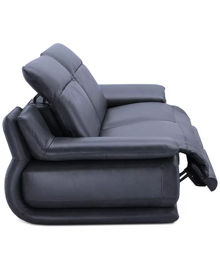 Furniture Daisley 2-Pc. Leather Sofa with 2 Power Recliners