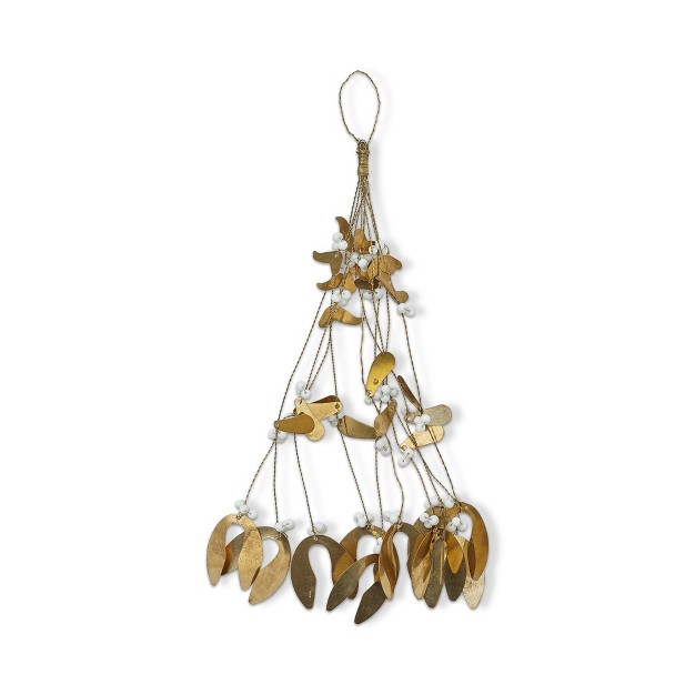 Tag Metal Botanical Sprig