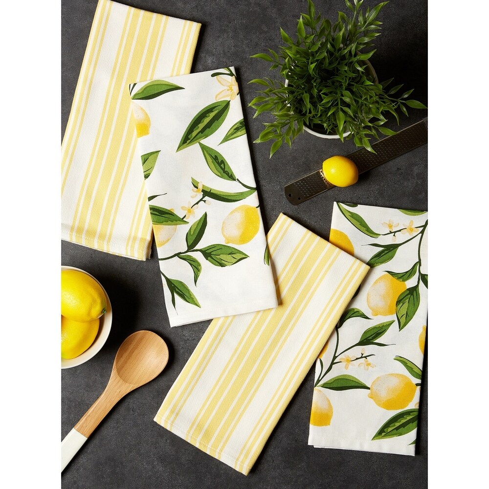 DII Lemon Bliss Kitchen Textiles  18x28\