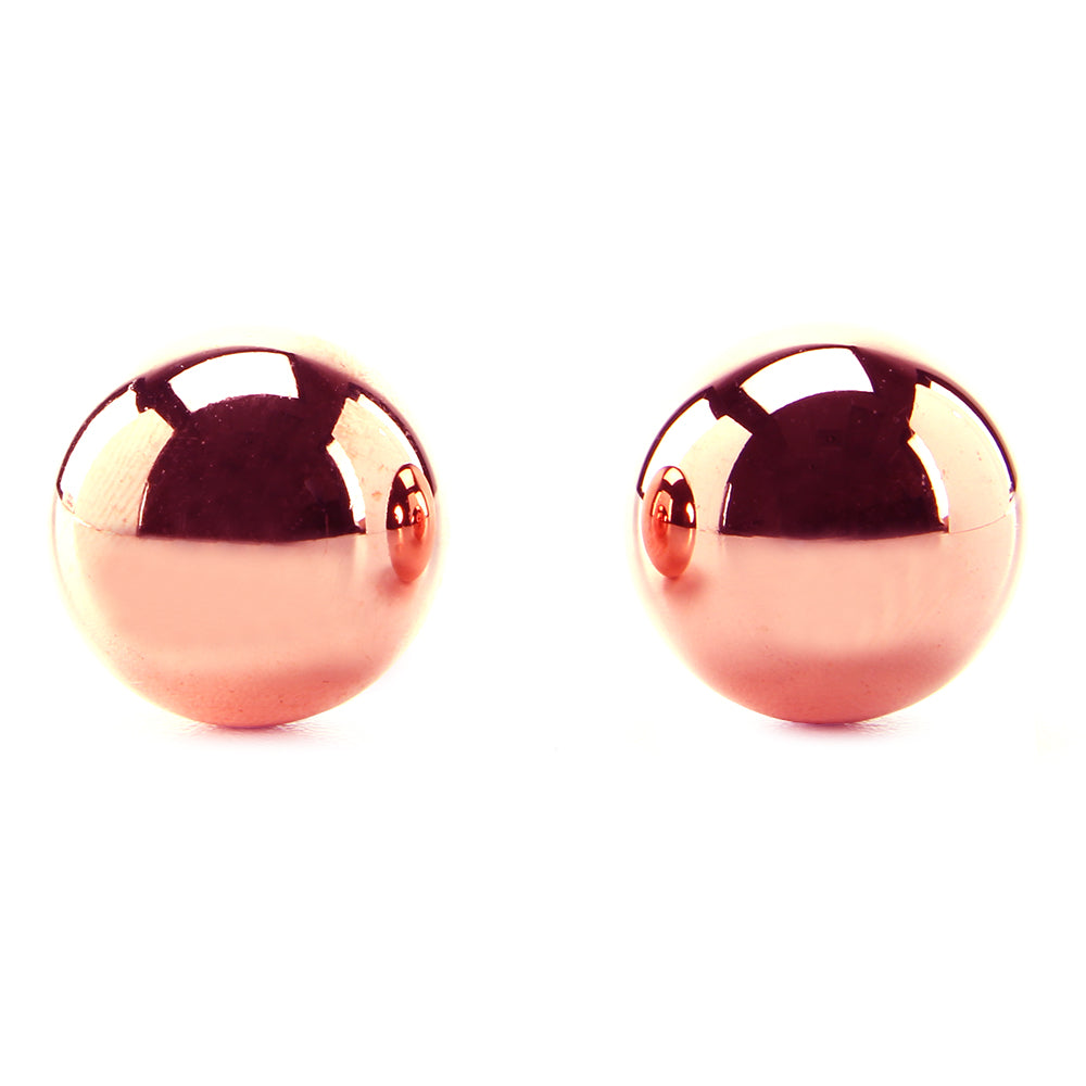 FantasyCherry Weighted Kegel Balls in Rose Gold