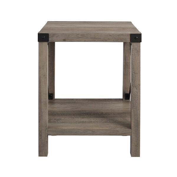 Middlebrook Kujawa 18-inch X-side Accent Table