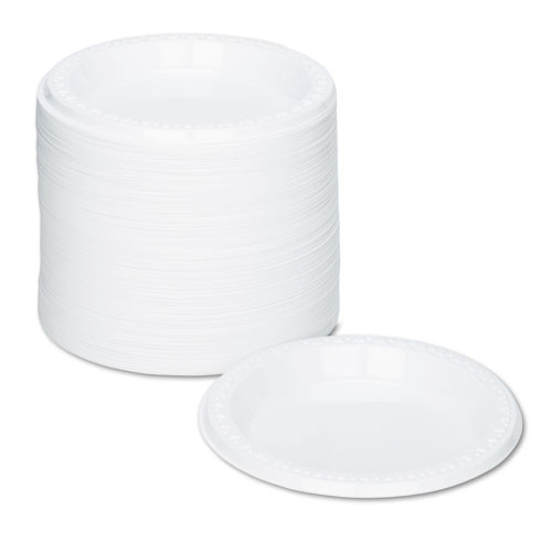 TABLEMATE PRODUCTS  CO. TBL6644WH Plastic Dinnerwa...