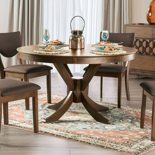 Raven Round Dining Table Walnut Homes Inside Out