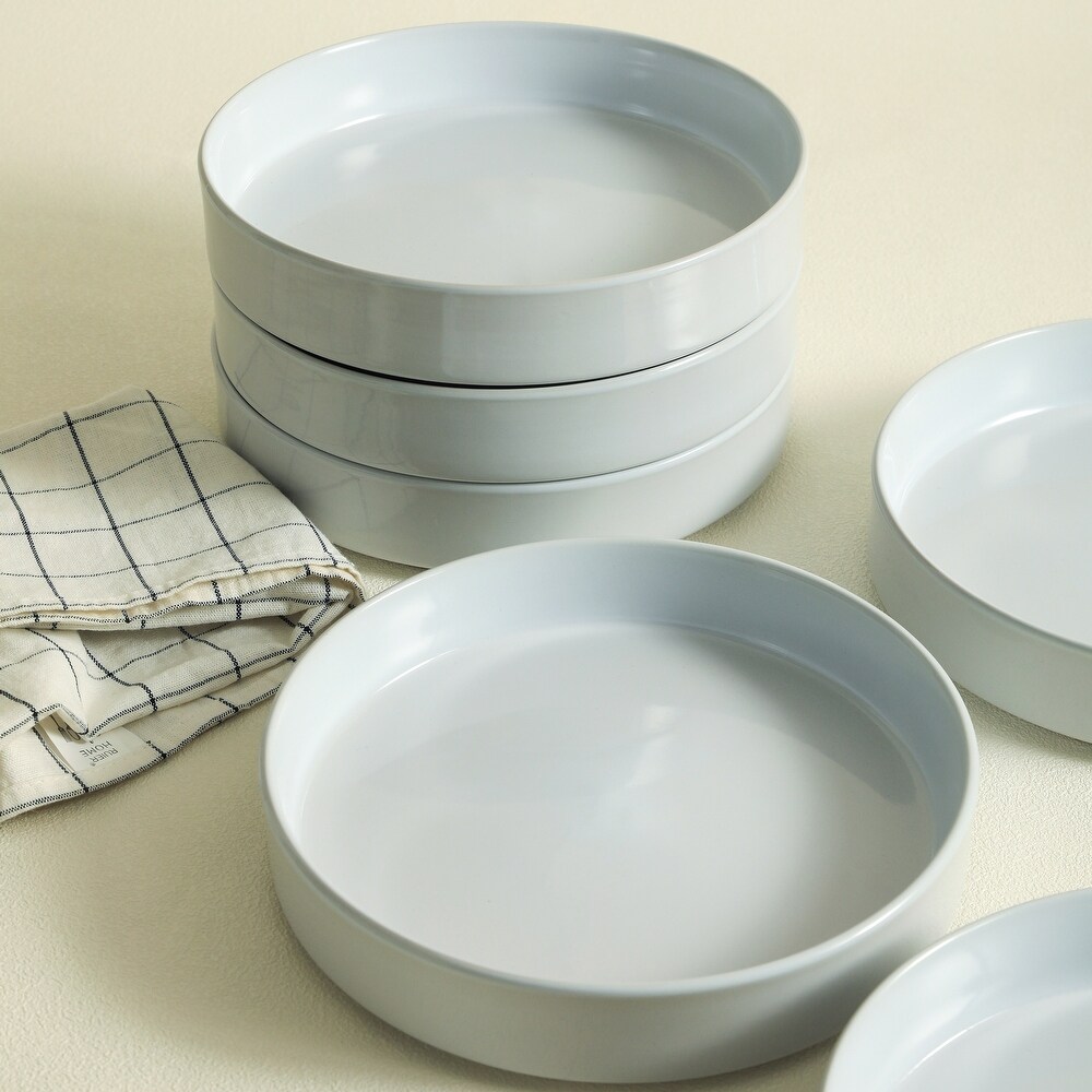 Stone Lain Celina Stoneware Dinnerware Set  Dinner Bowl and Pasta Bowl