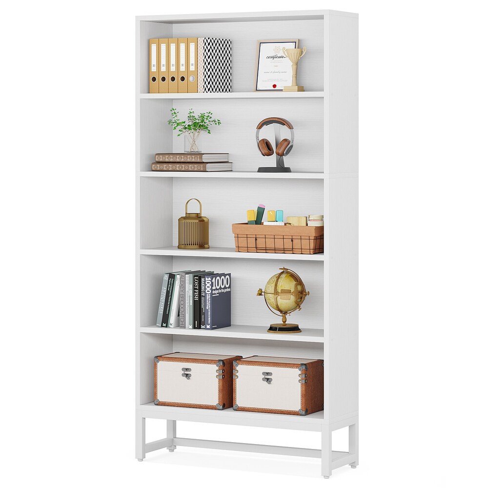 70.8 inches Bookcase Bookshelf with 5 Tier Shelves