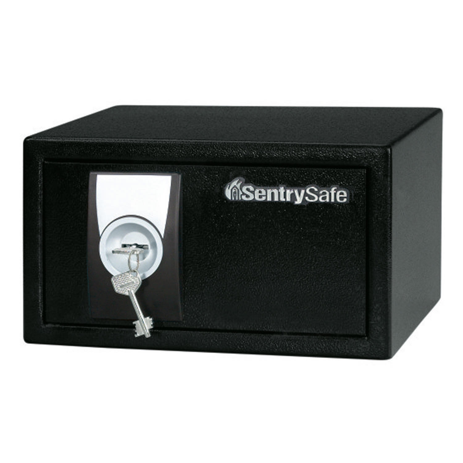 SentrySafe - Security Safe， Key Lock - .3 Cubic Feet， Black