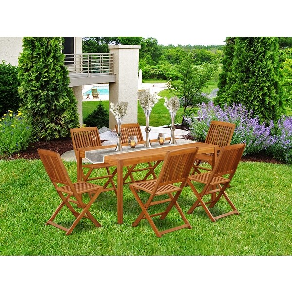 East West Furniture Patio Dining Sets