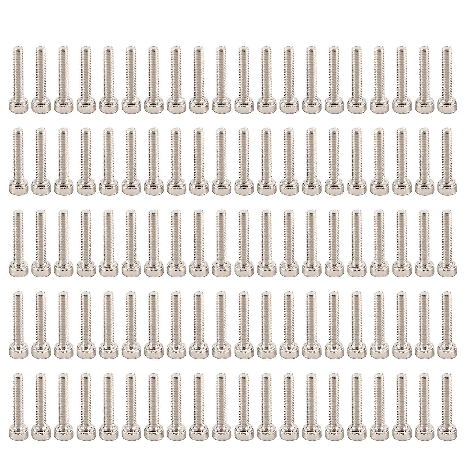 Threaded Hex Socket Screws M3 Stainless Steel Ss304 Cap Head Bolts (m3*16)