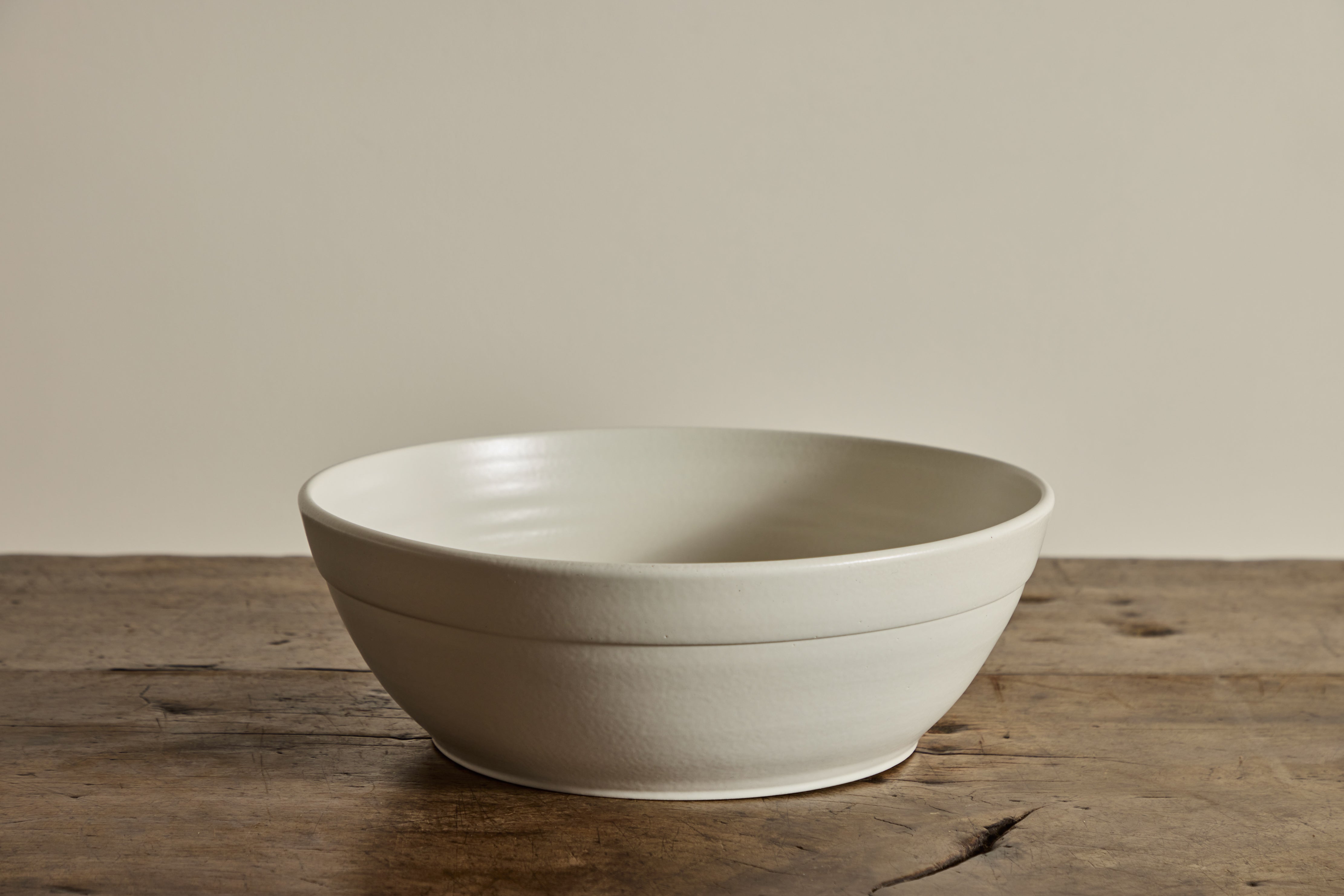 Nickey Kehoe Large Serving Bowl in Cream