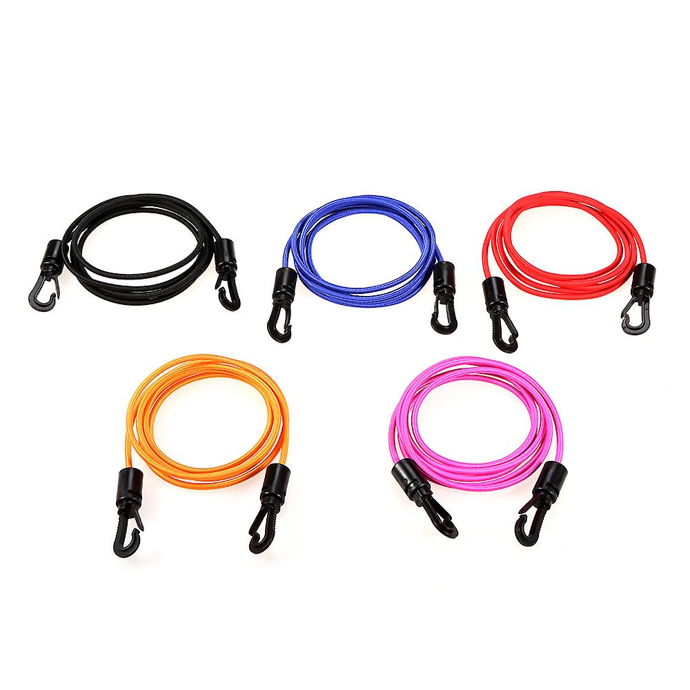 1.5m 4mm Kayak Canoe Elastic Bungee Cord Shock Cord Hook Tie Down Rope