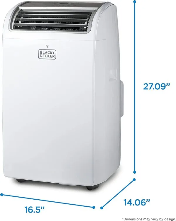 Air Conditioner, with Remote Control,14,000 BTU Air Conditioner Portable for Room up to 700 Sq. Ft.