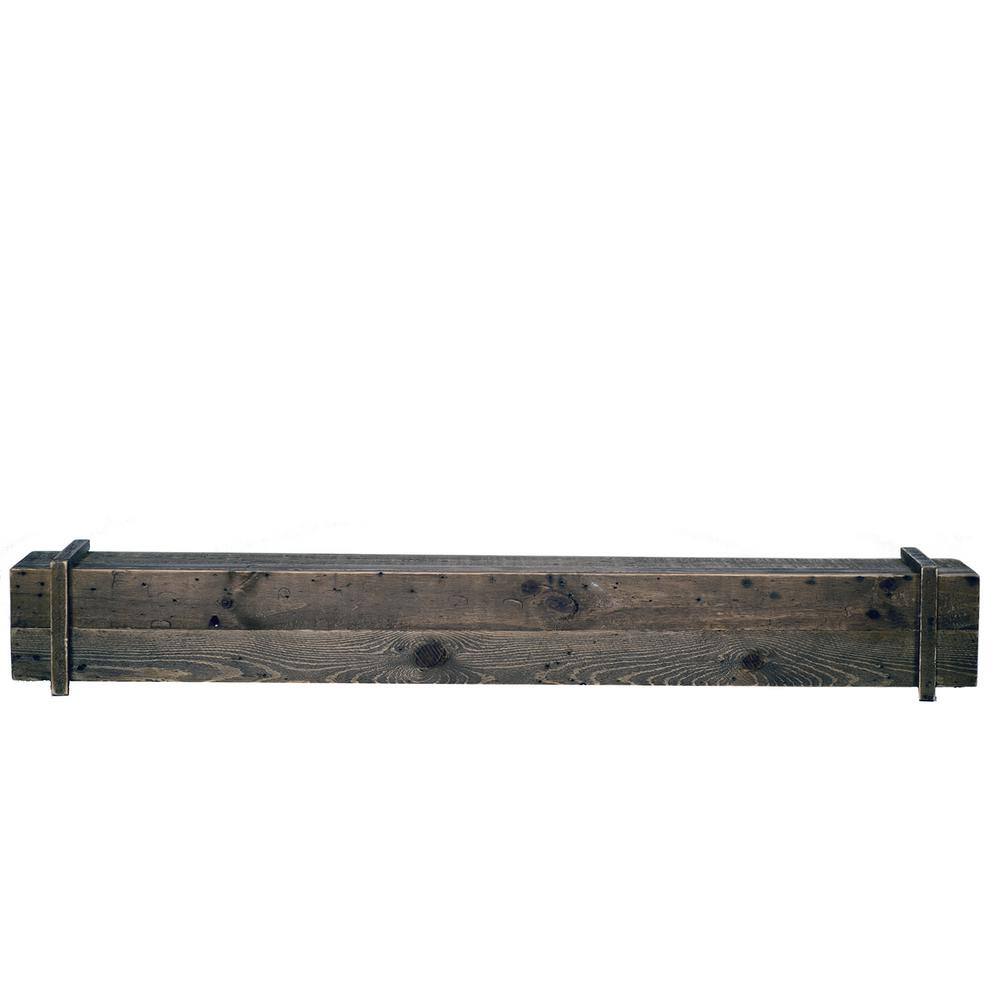 Elements Cavalli Rustic 45 in. x 6.3 in. Mantel Shelf M911-45-RU MO