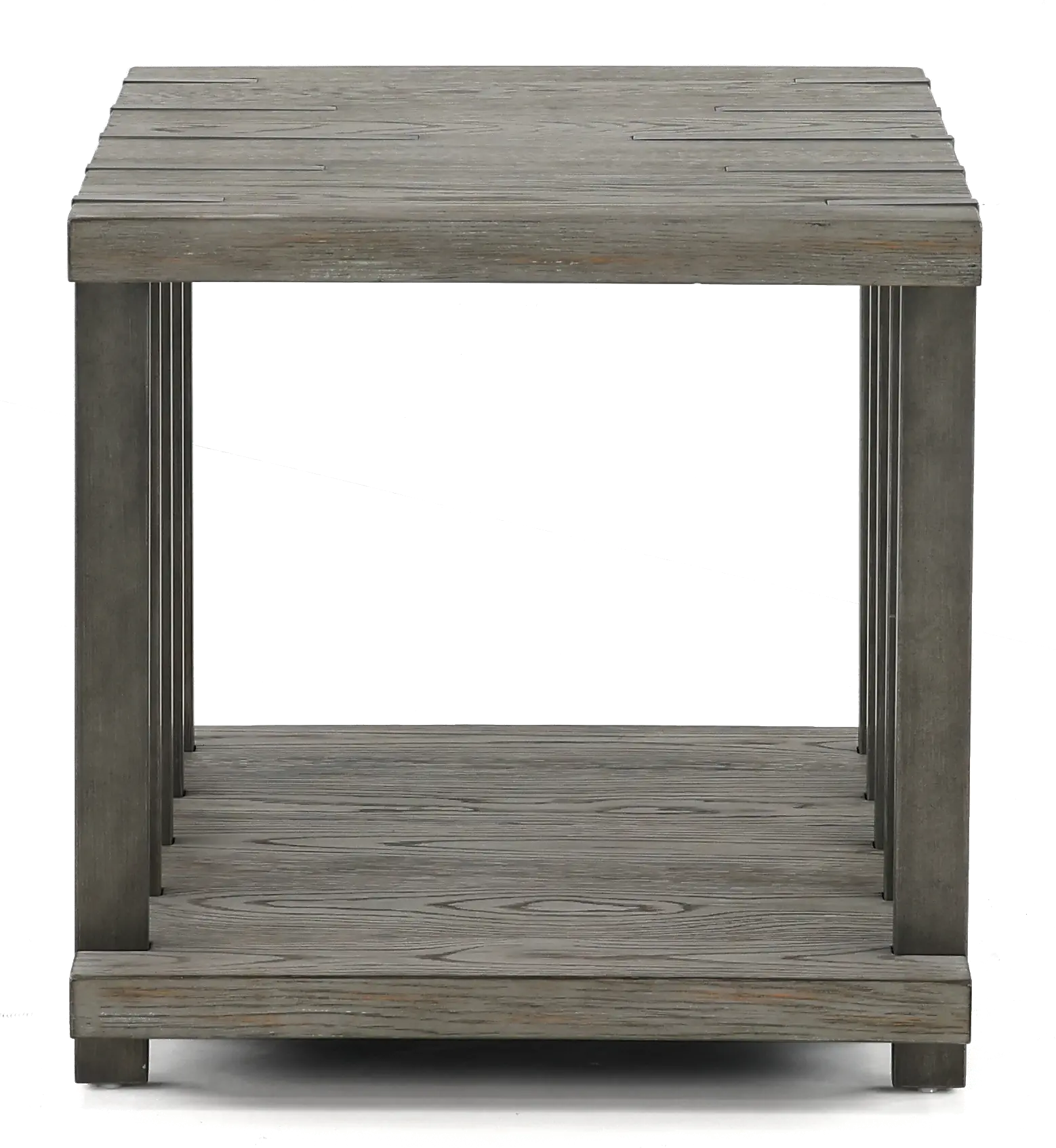 Eldridge Weathered Gray End Table