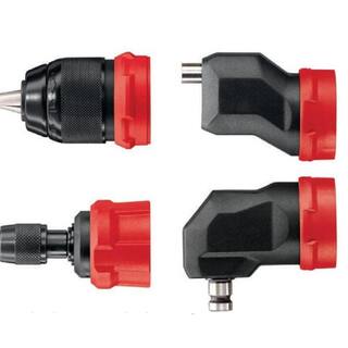 Hilti 12-Volt Cordless Brushless 12 in. Keyless Hex Drill Driver SFE A12 with Exchangeable Chuck Set (Batteries Not Included) 2241415