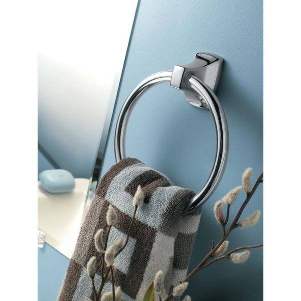 MOEN Contemporary Towel Ring in Chrome P5860