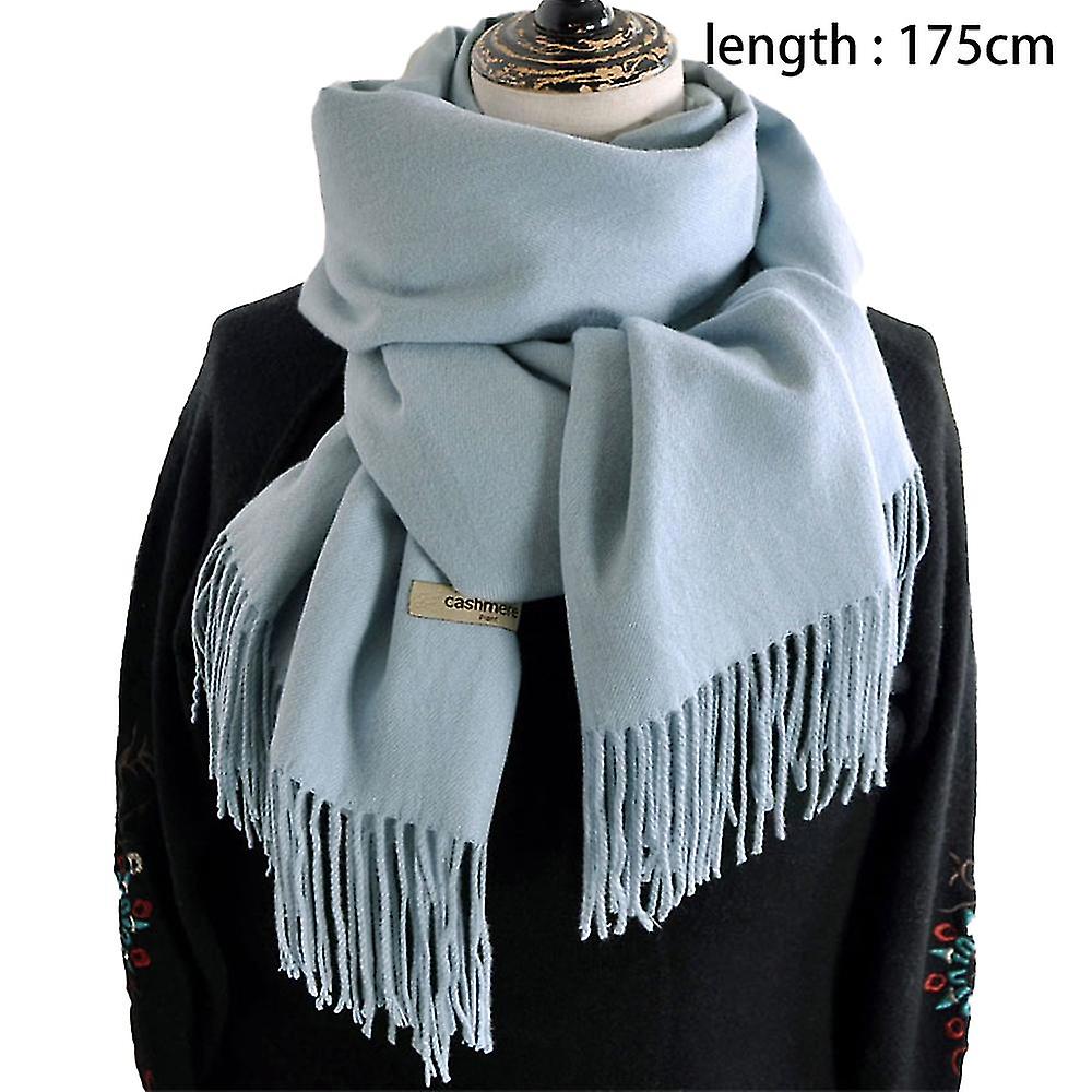 Women's Scarf Blanket Scarf Women's Cashmere Feel Cashmere Shawl