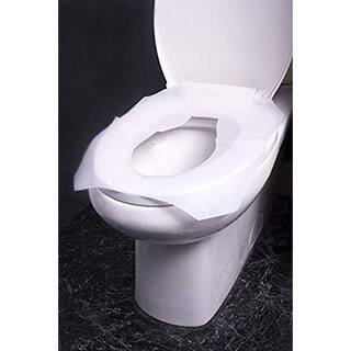 Alpine Industries White Toilet Seat Covers 250-Sheets Per Pack (12-Pack) P400-4PK