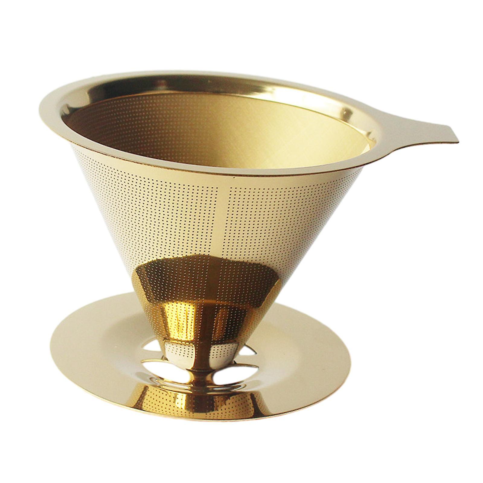 Stainless Steel Coffee Filter Pour Over Coffee For Restaurant Travel Camping L