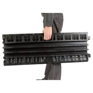 Guardian 3-Channel Drop-Over Cable Protector Ramp for 1.375 in. Dia Cables DH-CR-6