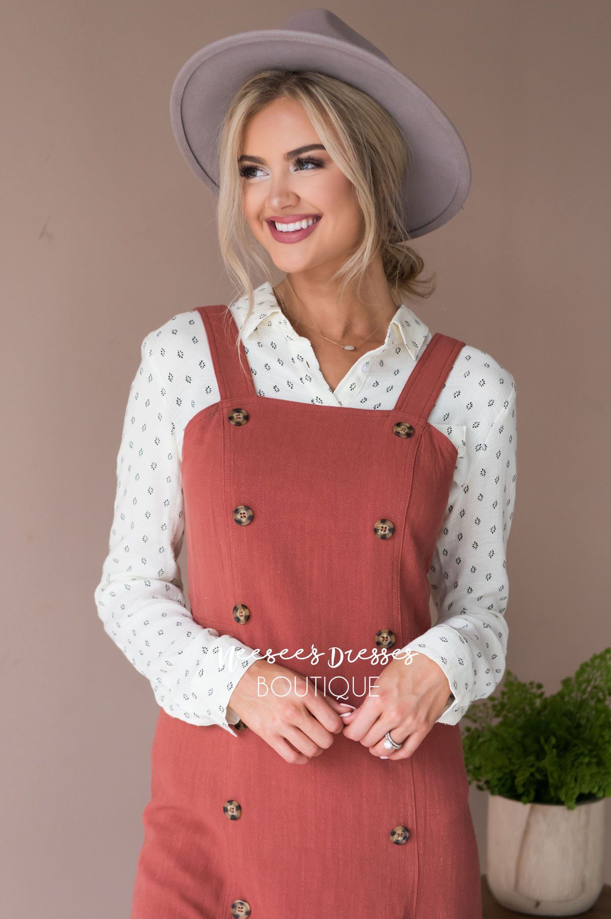 The Junie Overall Dress