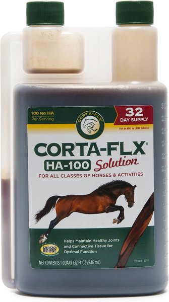 Corta-Flx  HA-100 Solution Horse Supplement， 32-oz bottle