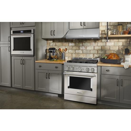 KitchenAid KFGC500JMH 303939 Smart CommercialStyle Gas Range with 4 Bur