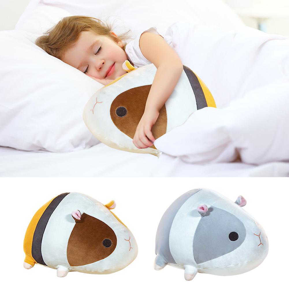 Guinea Pig Throw Pillow Plush Cushions Animal Guinea Pigl Plush Stuffed Doll For Children Boys Girls Brown 50cm