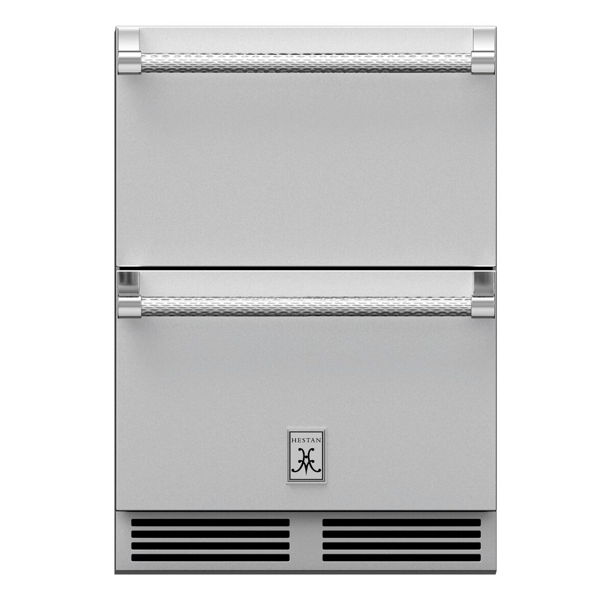 Hestan 24-Inch 5.2 Cu. Ft. Outdoor Rated Refrigerator and Freezer Drawer with Lock