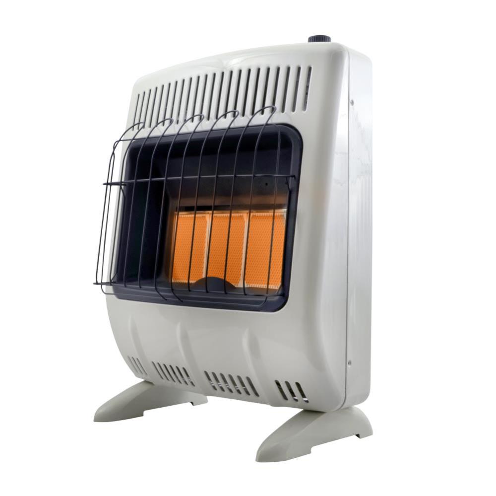 20，000 BTU Vent Free Radiant Natural Gas Heater