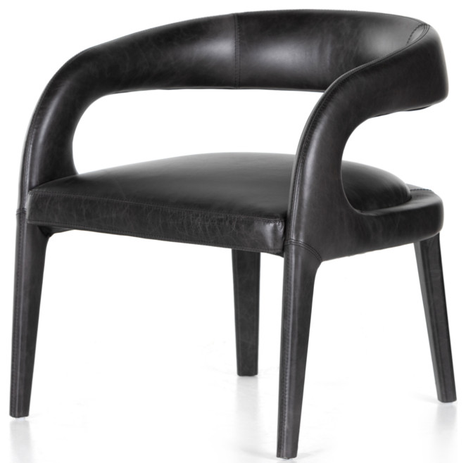 Hariwald Chair   Midcentury   Armchairs And Accent Chairs   by Marco Polo Imports  Houzz