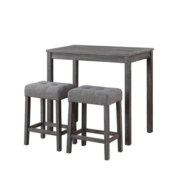 3 Piece Counter Height Table Set