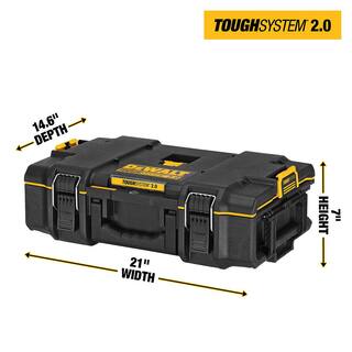 DW Toughsystem 2.0 22 in. Extra Large Tool Box and 2.0 Small Tool Box DWST08400WST08165