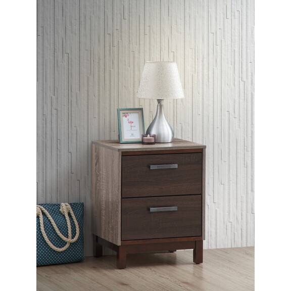 Glory Furniture Magnolia G1400 N Nightstand  Gray/...