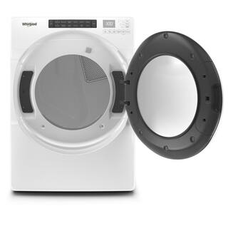 Whirlpool 7.4 cu. ft. 240-Volt Electric Vented Dryer in White with Intuitive Touch Controls ENERGY STAR WED560LHW