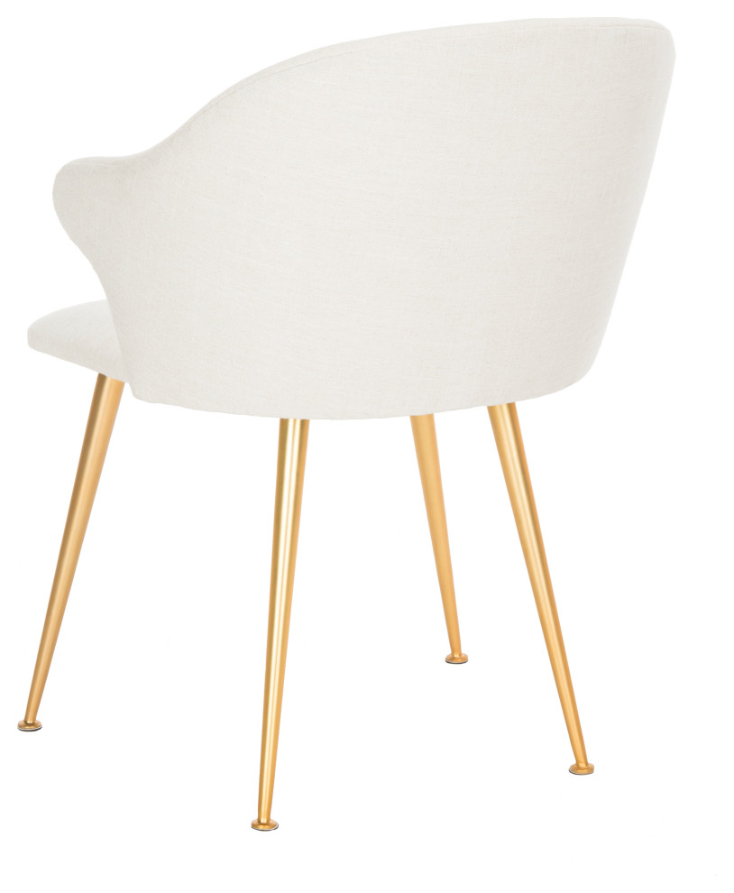 Safavieh Couture Edmond Arm Chair   Midcentury   Dining Chairs   by Safavieh  Houzz