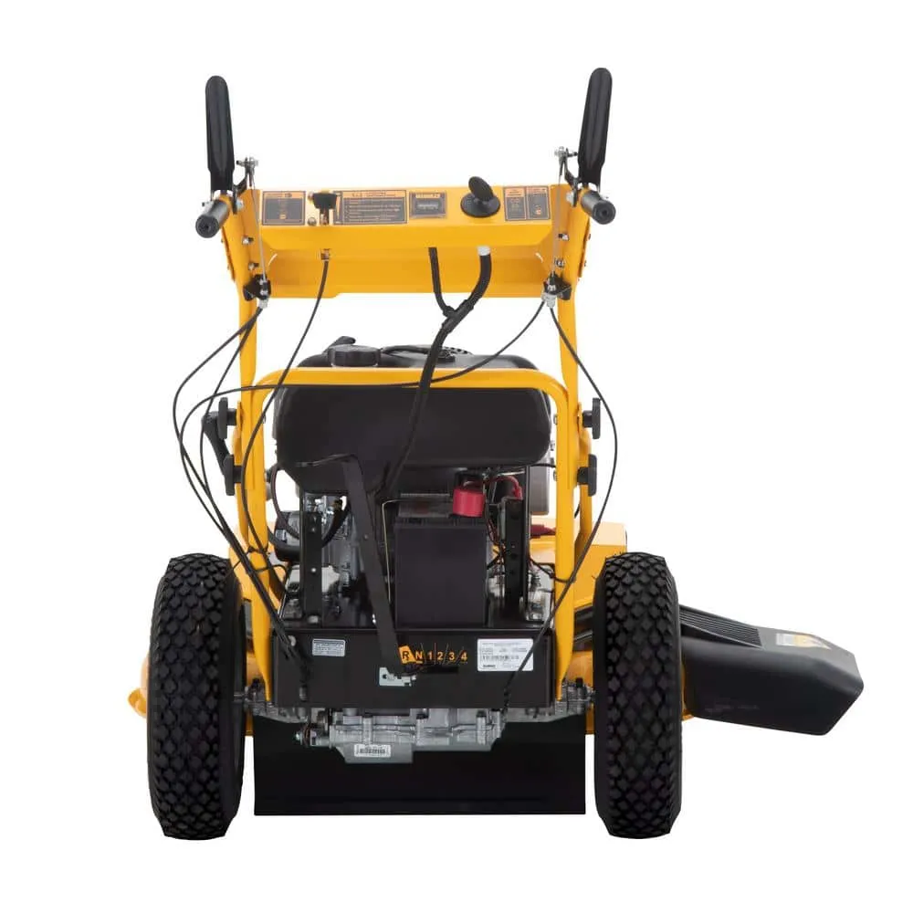 DW DW33 33 in. 344 cc OHV Briggs and Stratton Electric Start Engine Wide-Area Gas Walk Behind Lawn Mower DXGMW33344R💝 Last Day For Clearance