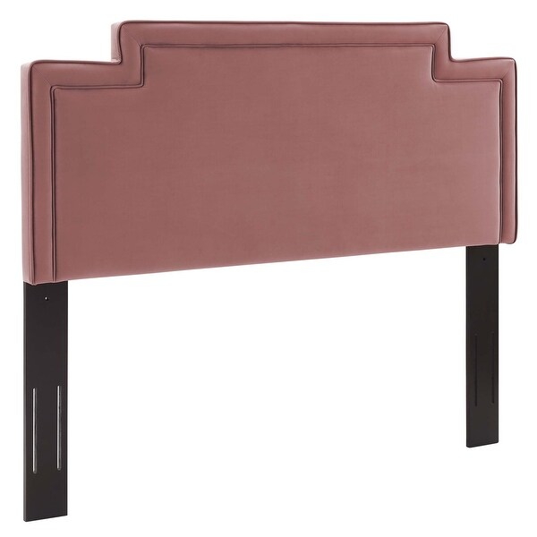 Transfix Performance Velvet Twin Headboard - - 35485298