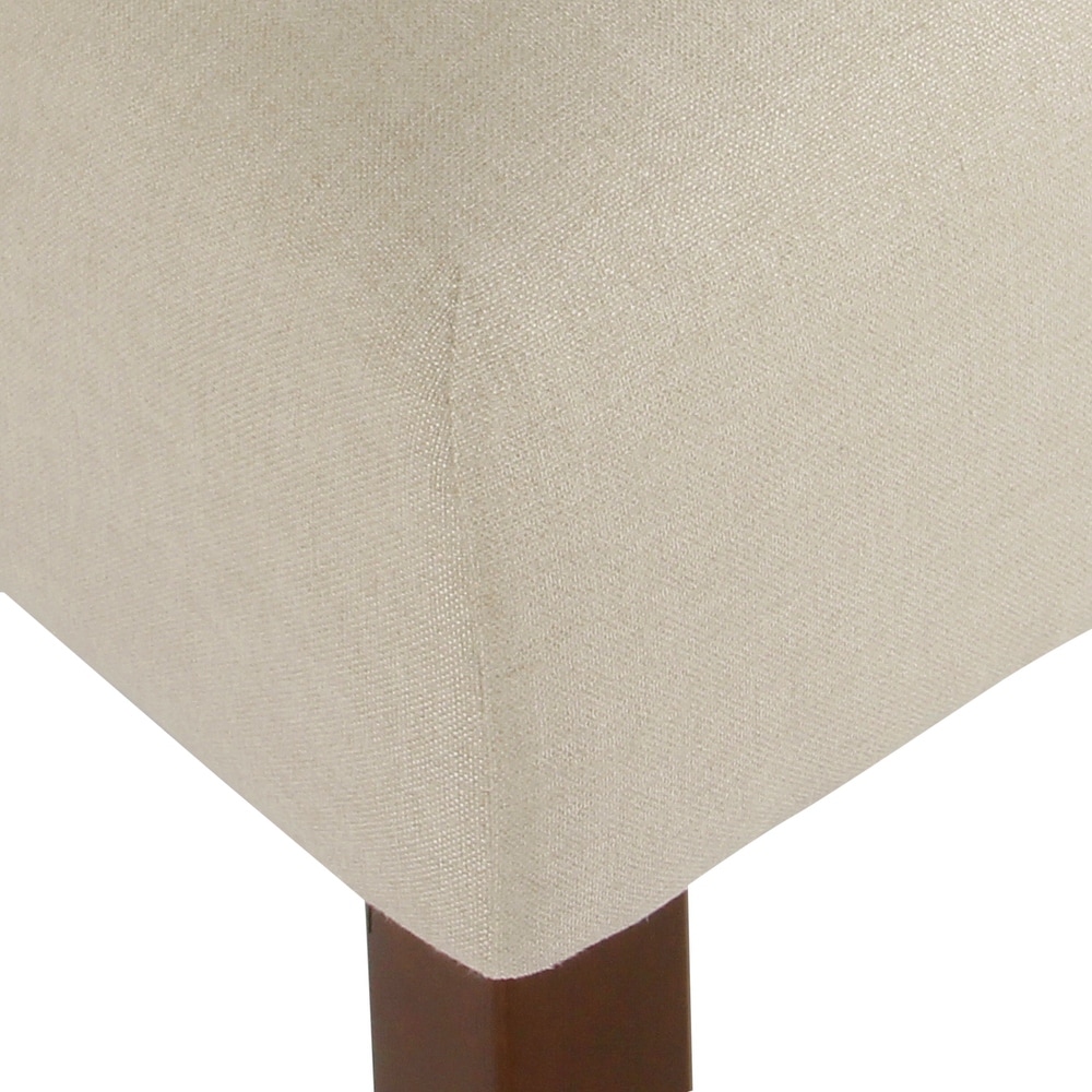 HomePop Meredith Anywhere Chair   Stain Resistant Cream Fabric