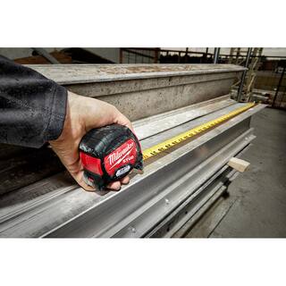 MW 25 ft. x 1-516 in. Gen II STUD Magnetic Tape Measure with 17 ft. Reach 48-22-9725M