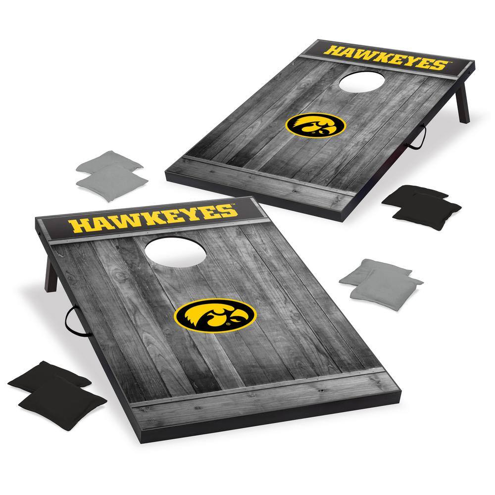 Wild Sports Iowa Hawkeyes 24 in. W x 36 in. L Cornhole Bag Toss 1-16023-GW640WD