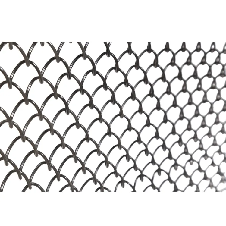 Chain link fenc PVC Coated Anping factory supply