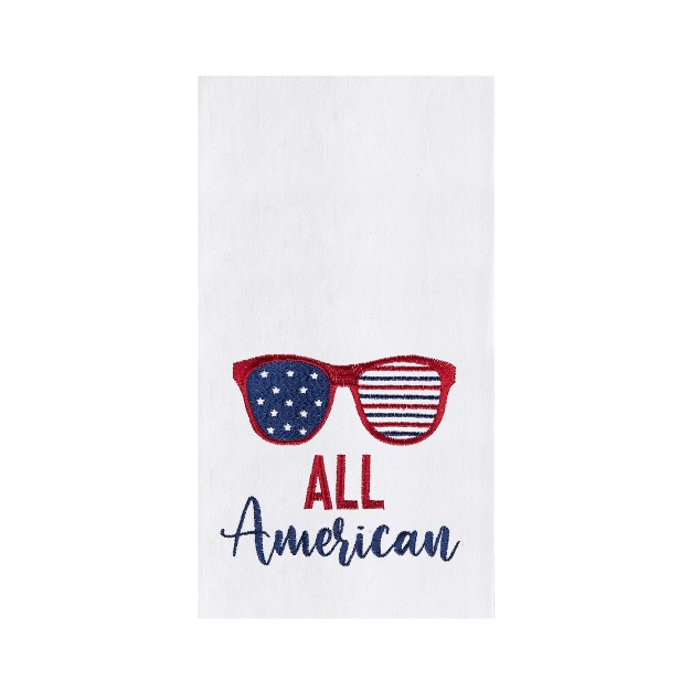 C amp f Home All American Sunglasses 4th Of July Cotton Kitchen Towel