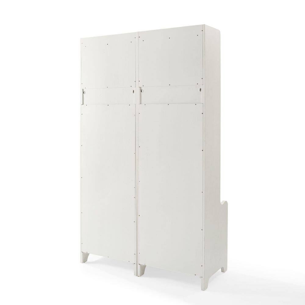 CROSLEY FURNITURE 2-Piece Fremont White Entryway Set KF60004WH