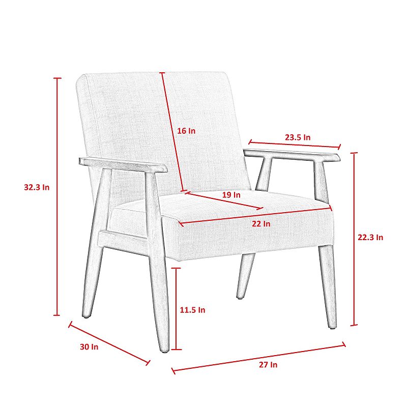 Charlene Armchair Upholstered