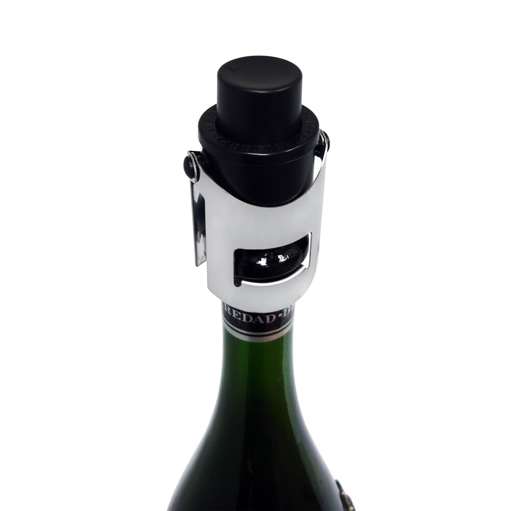Black Pop Champagne Stopper