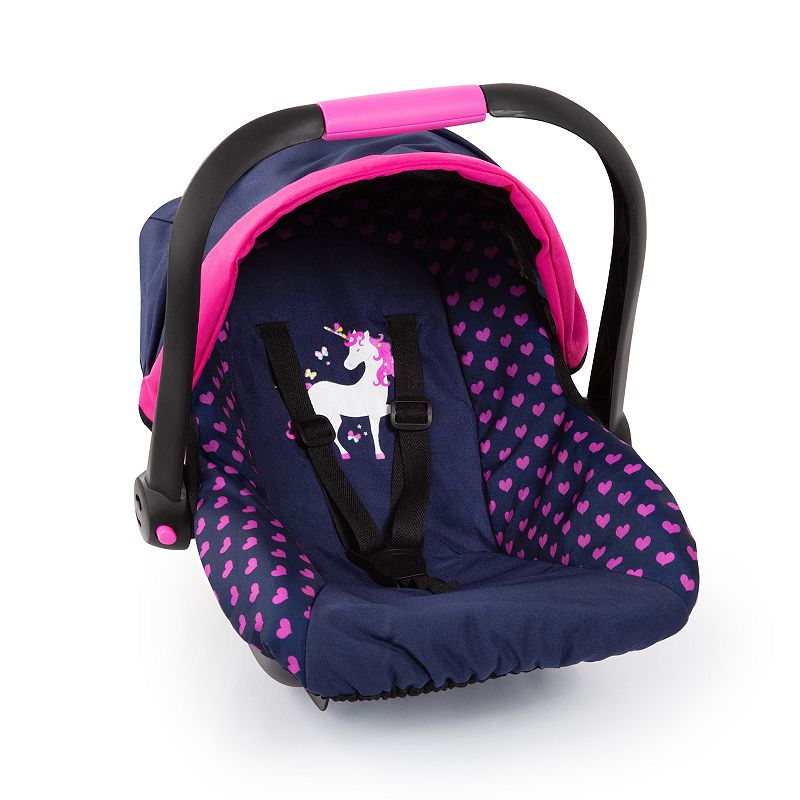 Bayer Baby Doll Deluxe Car Seat with Canopy