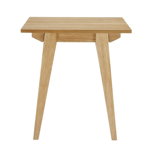 Middlebrook Contemporary Minimal Solid Wood Side Table