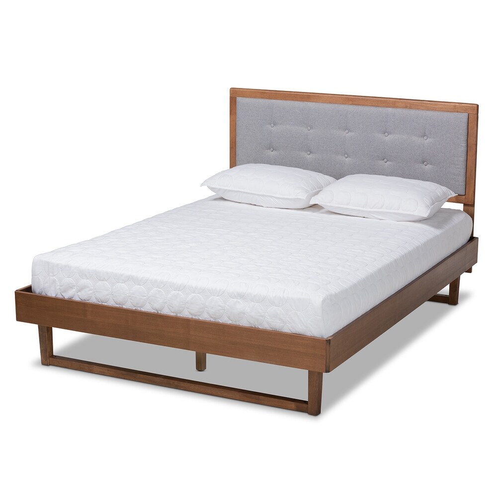 Viviana Modern and Contemporary Platform Bed