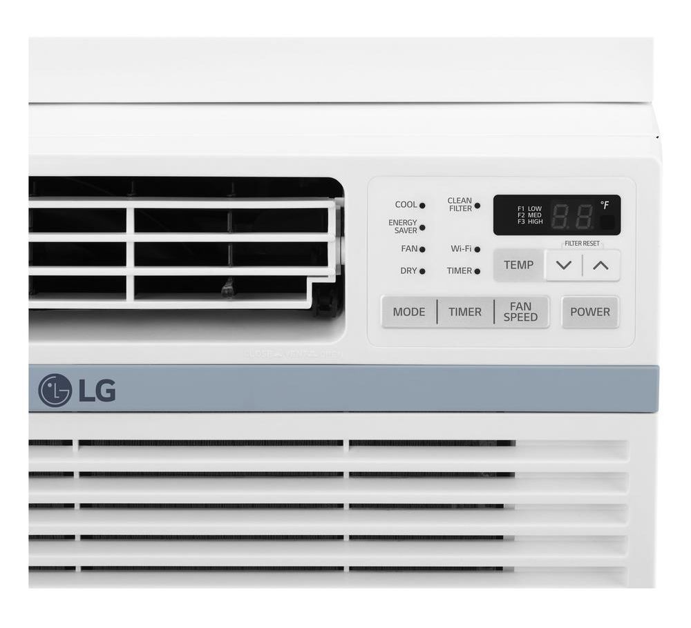 LG 10，000 BTU 12.1 EER 115V Smart Wi-Fi Enabled Window Air Conditioner